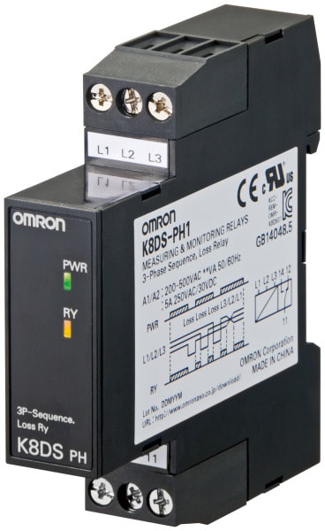 OMRON - 3-Ph.-Überwachung: Lage, Ausfall