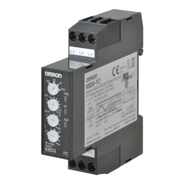 OMRON - Überwachungsrelais 17,5 mm , Über- / Unterspannung