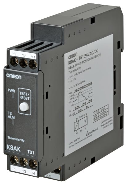 OMRON - Überwachungsrelais 22.5mm, Temperaturüberwachung
