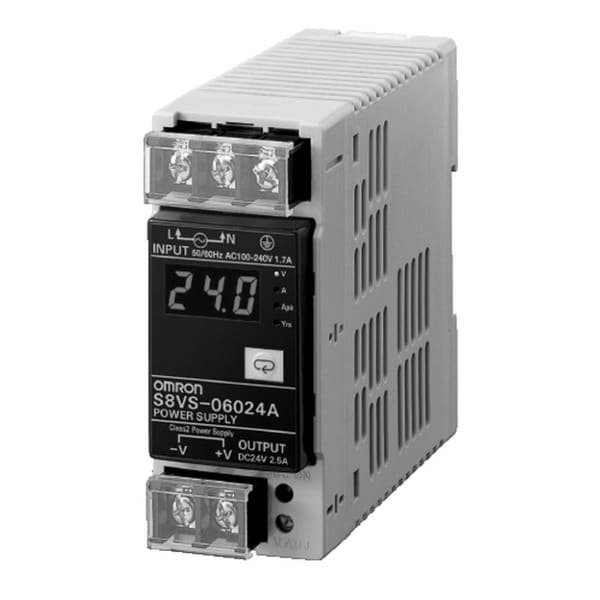 OMRON - Schaltnetzteil, 60 W, 100 bis 240 VAC Eingang, 24 VDC, 2,5 A