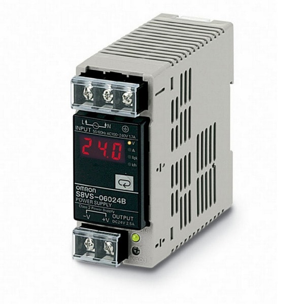 OMRON - Schaltnetzteil, 60 W, 100 bis 240 VAC Eingang, 24 VDC, 2,5 A
