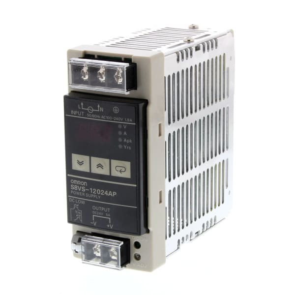 OMRON - Schaltnetzteil, 120 W, 100 bis 240 VAC Eingang, 24 VDC, 5 A