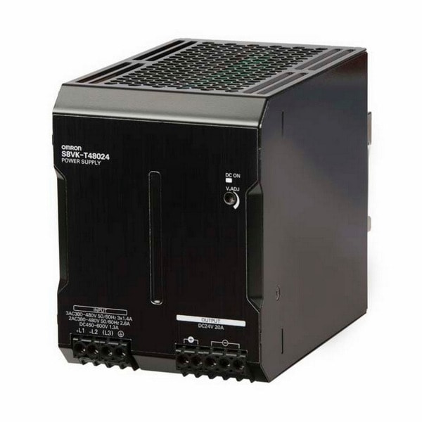 OMRON - Schaltnetzteil - PRO Linie, 480 W, 3x/2x 320/340…576 VAC