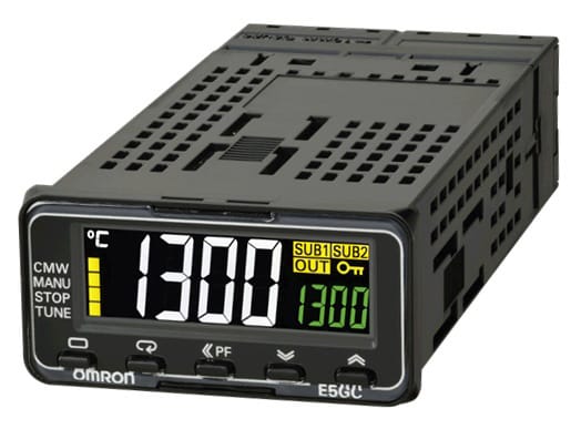OMRON - Universalregler, 1/32 DIN, Federzugklemmen, Regelausgang