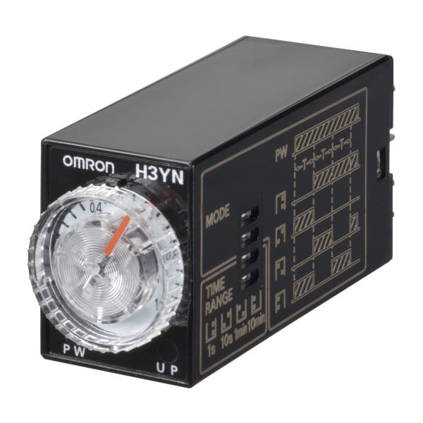 OMRON - Zeitrelais, steckbar, 8-Pin, Multifunktion, 0.1m-10h