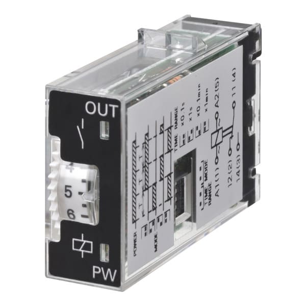OMRON - Zeitrelais, steckbar, 5-Pin, Multifunktion, 0.1s-10m