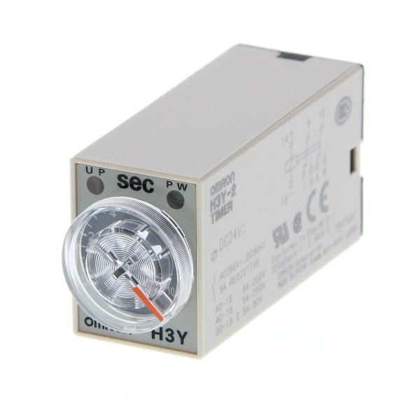 OMRON - Zeitrelais, steckbar, 8-pin, einschaltverzögert, 2 Wechsler