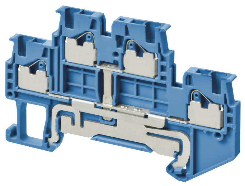 OMRON - Reihenklemme, Doppelstock, DIN-Hutschiene, TS 35, 1mm²