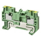 OMRON - Erdungsklemme, DIN-Hutschiene, Push-In Plus, TS 35, 4 mm²