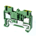 OMRON - Erdungsklemme, DIN-Hutschiene, Push-In Plus, TS 35, 2.5 mm²