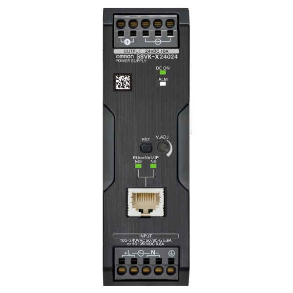 OMRON - Spannungsversorgung in Buchbauform, 240 W, 24 VDC, 10 A, DIN