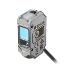 OMRON - Photoelectric sensor, rectangular housing, stainless steel, red laser class 1,