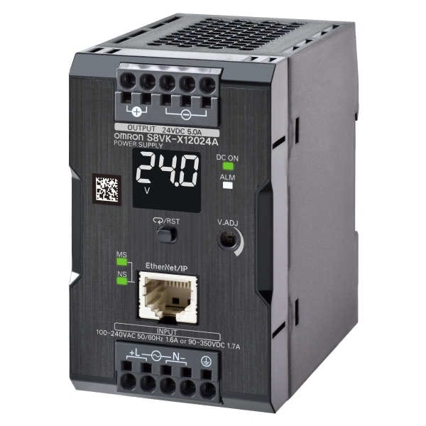 OMRON - Spannungsversorgung in Buchbauform, 120 W, 24 VDC, 5 A