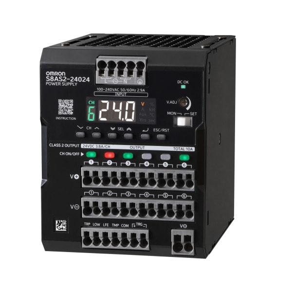 OMRON - Netzteil, 240 W, 24 VDC, 100 bis 240 VAC Eingangsspannung, insgesamt 10 A Strom