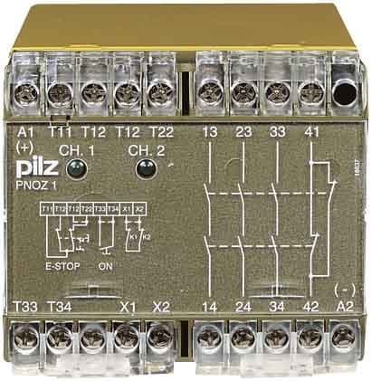 PILZ - NOT-AUS Schaltgeraet, 24VDC