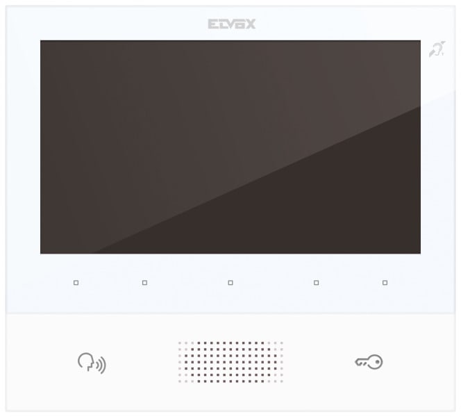 ELVOX - Freisprech-Videohaustelefon Tab7 2F+weiß