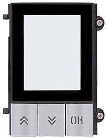 ELVOX - Pixel Frontplatte für Displaymodul, grau