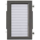 ELVOX - Namensschild-Frontmodul IK10 IP54 Heavy