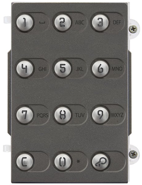 ELVOX - Tastatur-Frontmodul IK09 IP54 Heavy