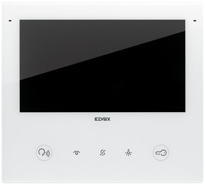 ELVOX - Tab7S Up Video-Haustelefon 2F+ Wi-Fi weiß