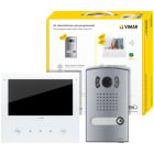 ELVOX - Freisprech-Videohaustelefon Kit für Einfamilienhäuser