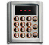 ELVOX - Codeschloss-Tastatur Modul für Klingeltableau 8000 RAL7035