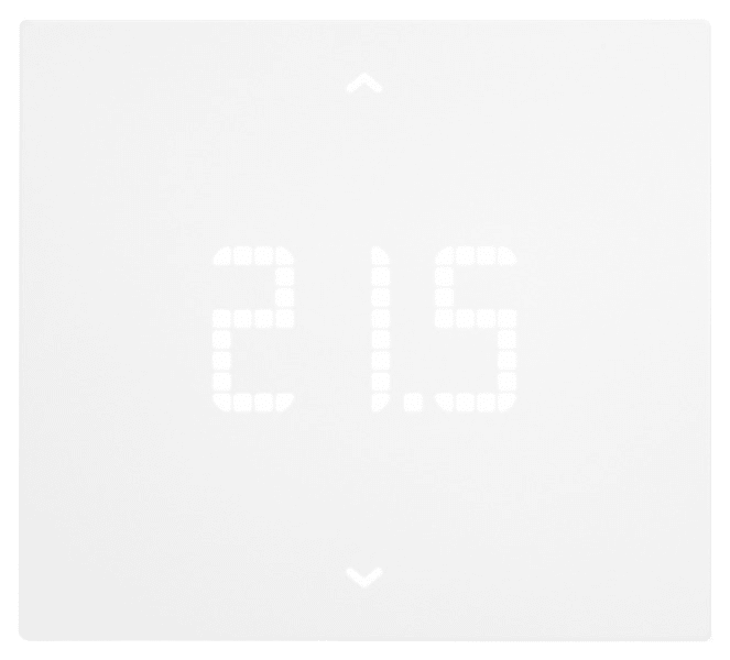 VIMAR - Elektronisches WLAN Thermostat mit LED Matrix-Display weiß AP