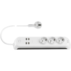 VIMAR - Tischverteiler 3-fach mit 4x USB mit WLAN-Anbindung