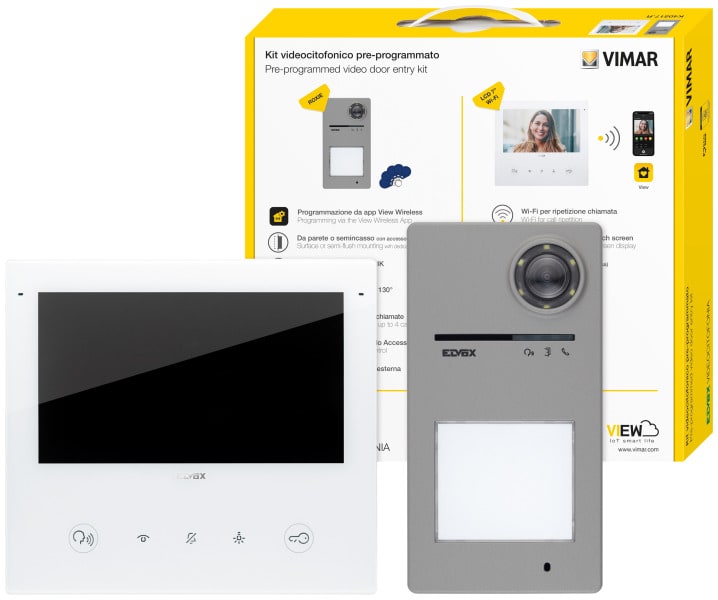 ELVOX - Set Video 1/2-Fam.Tab 7S Up Wi-Fi+40170