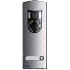 ELVOX - A/V-Frontplatte 2M IK10 1 Taste Stahl