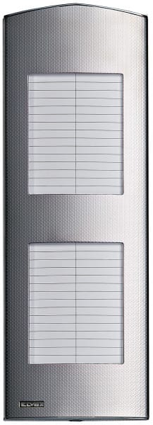 ELVOX - Zusätzl. Frontplatte 2M 2 Schilder Stahl