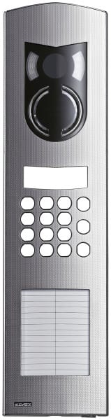 ELVOX - Frontplatte 3M f. Tastatur+Schild Stahl