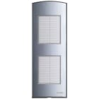 ELVOX - Zusätzl. Frontplatte 2M 2 Schilder Alu