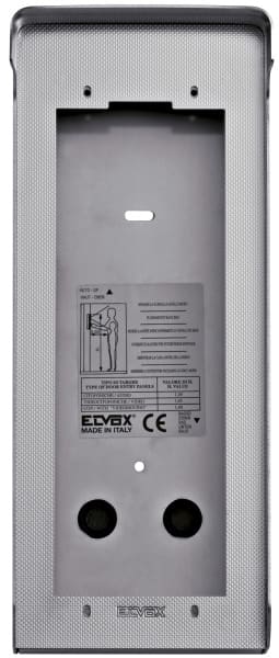 ELVOX - AP-Gehäuse 1 Frontplatte 2M Stahl