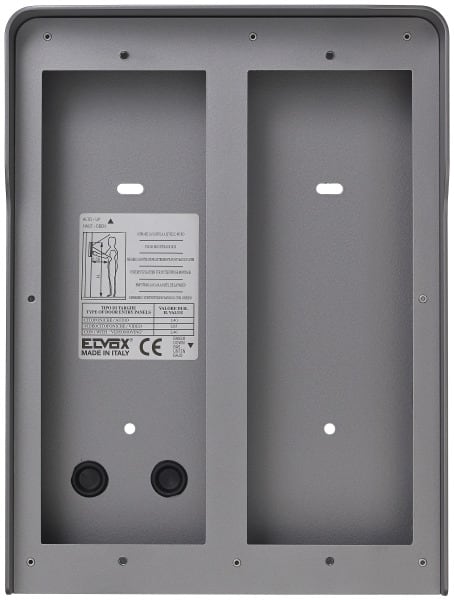 ELVOX - AP-Gehäuse 4M(2x2) Pixel schiefergrau