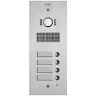 ELVOX - Abdeck.Steely 2F+ A/V 4-Taste edelstahl