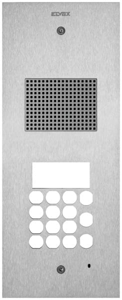 ELVOX - Abdeck.Steely 2F+ Audio+Tastatur edelsta