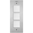 ELVOX - Abdeck.Steely 2F+ Schilder edelstahl