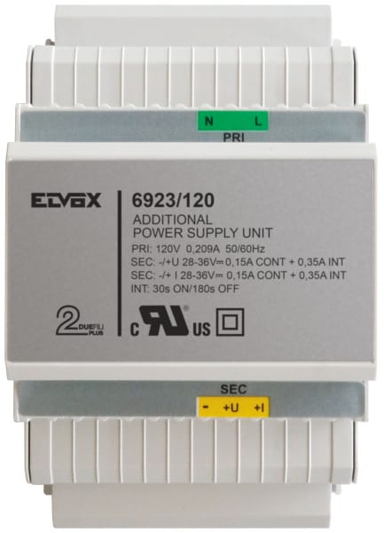 ELVOX - Zusatz-Netzgerät 2F+ 120V