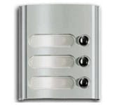 ELVOX - Modul 3 Tasten f. 12TS Lichtgrau