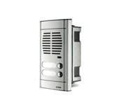 ELVOX - UP-Audio-Frontplatte 2 Tasten Lichtgrau