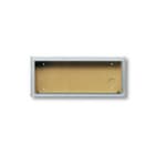 ELVOX - AP-Gehäuse 4x2M Lichtgrau