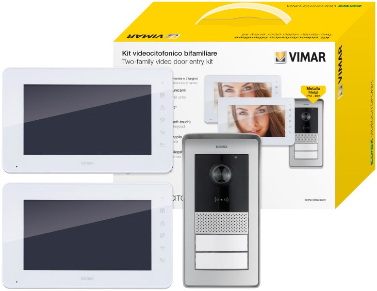 ELVOX - 2 Fam-Video-SET 7in RFID DIN Netzgerät