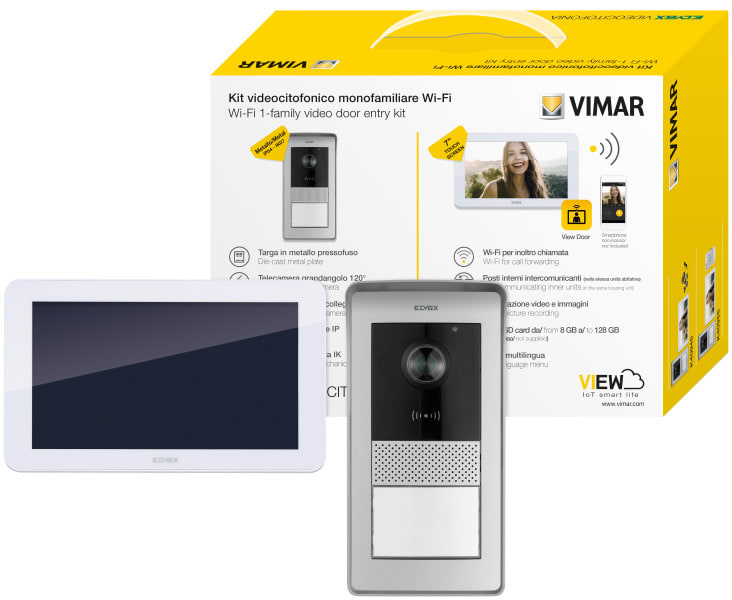 ELVOX - SetVideo TS 7in Wi-Fi RFID 1F DIN-Vers.