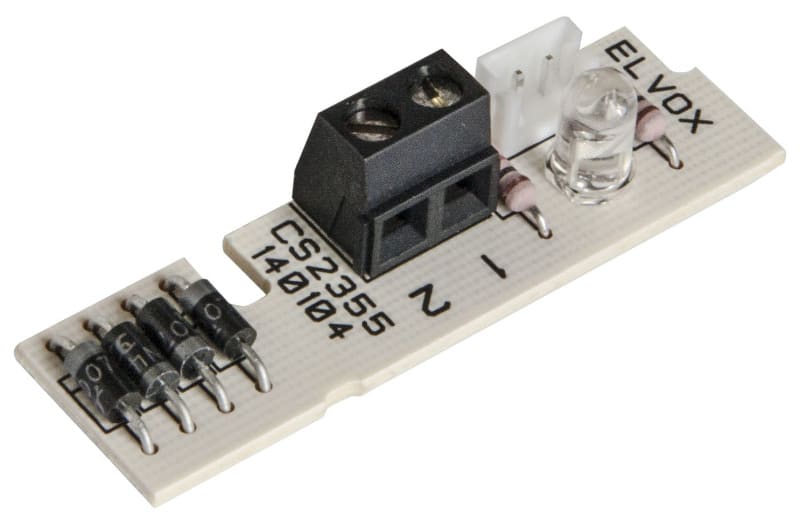 ELVOX - Karte bernst. LED 815x (nur Tasten)