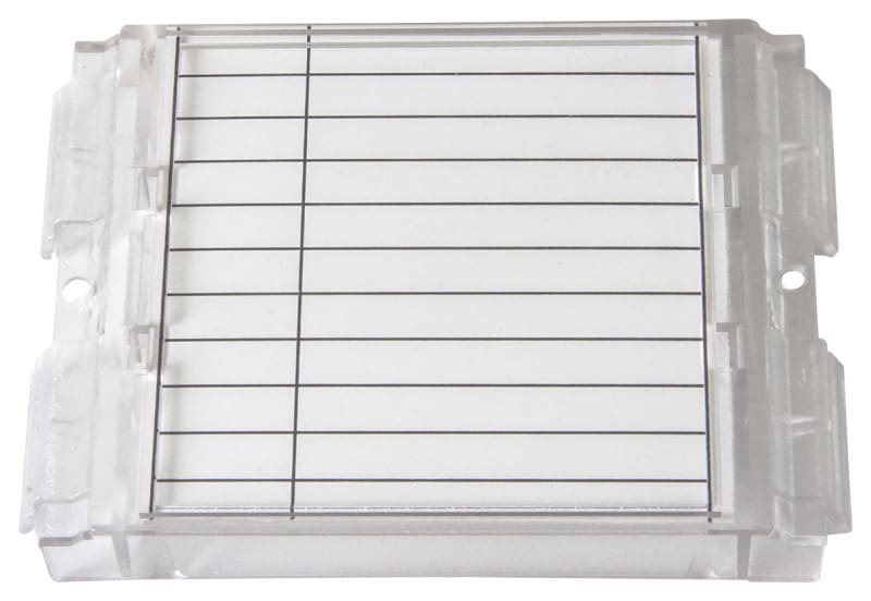 ELVOX - Namensschild-Glas für 805N/T