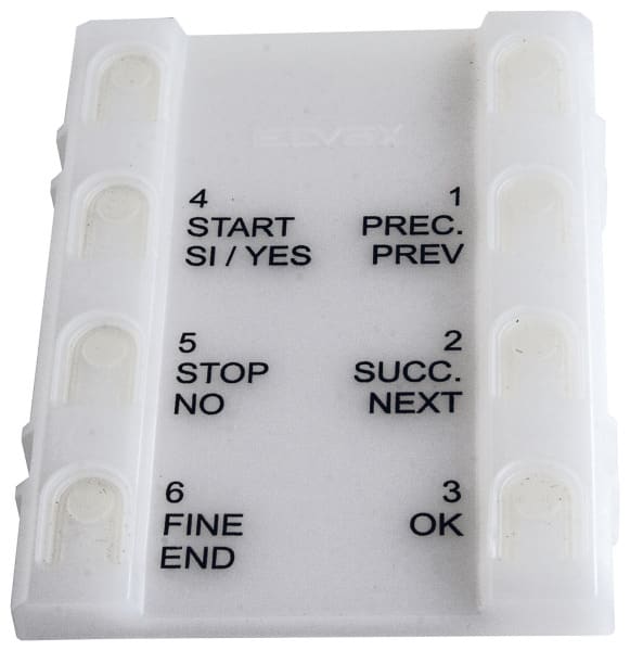 ELVOX - Gummi Tastatur für Klingelt. 89Fx,12Fx