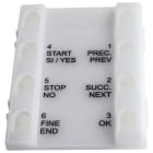 ELVOX - Gummi Tastatur für Klingelt. 89Fx,12Fx