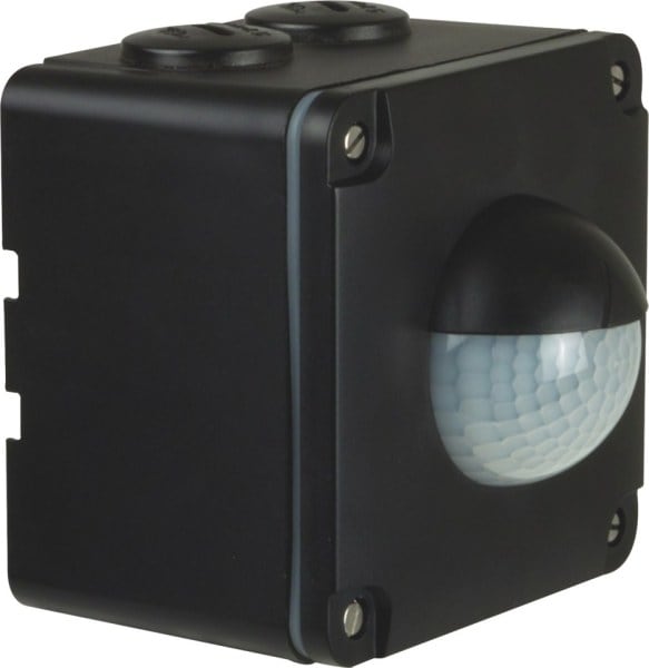 NIKO - Swiss Garde 300 IP55 Bewegungsmelder AP 180G schwarz