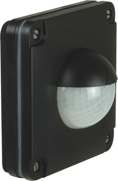 NIKO - Swiss Garde 300 IP55 Präsenzmelder KNX/KLR UP schwarz